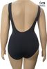 Picture of PLUS SIZE GREY TUMMY CONTROL SWIM SUIT